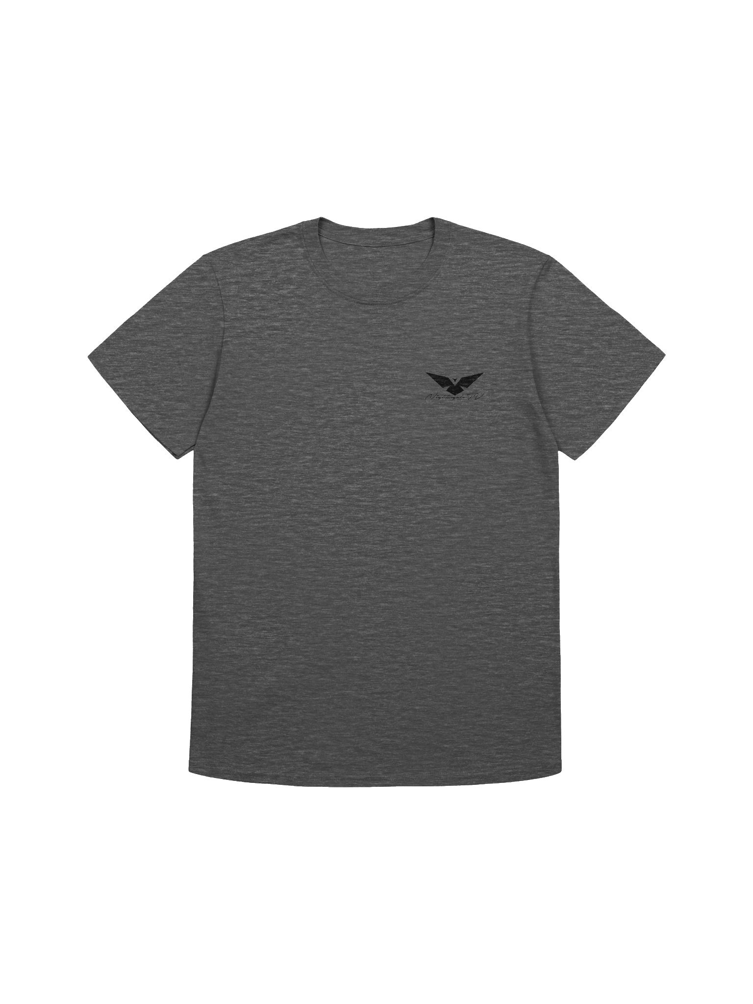 Classic Black Logo T-Shirt (Front + Back) product image (2)