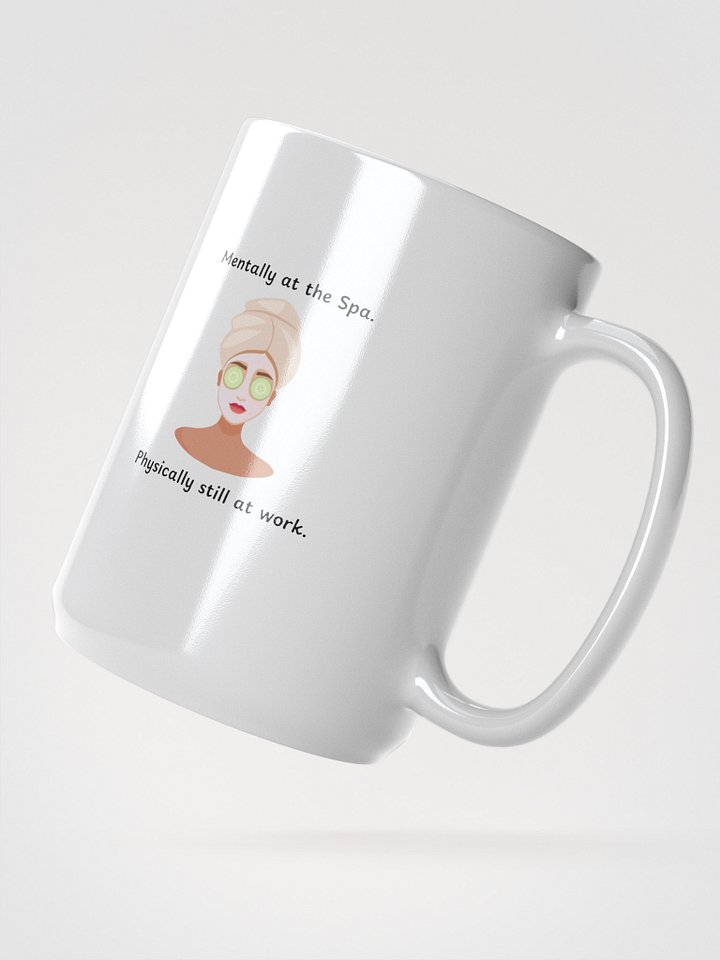 Spa Day Bliss White Glossy Mug product image (2)