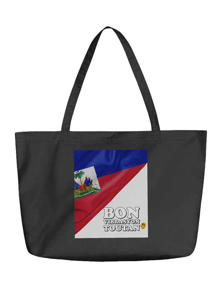 Edikasyon se Richès Organic Cotton Tote – Carry Purpose. Live the Message. product image (1)