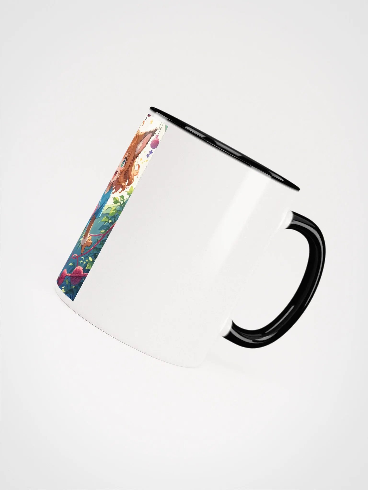 Animated Cat Girl Ceramic Mug product image (50)