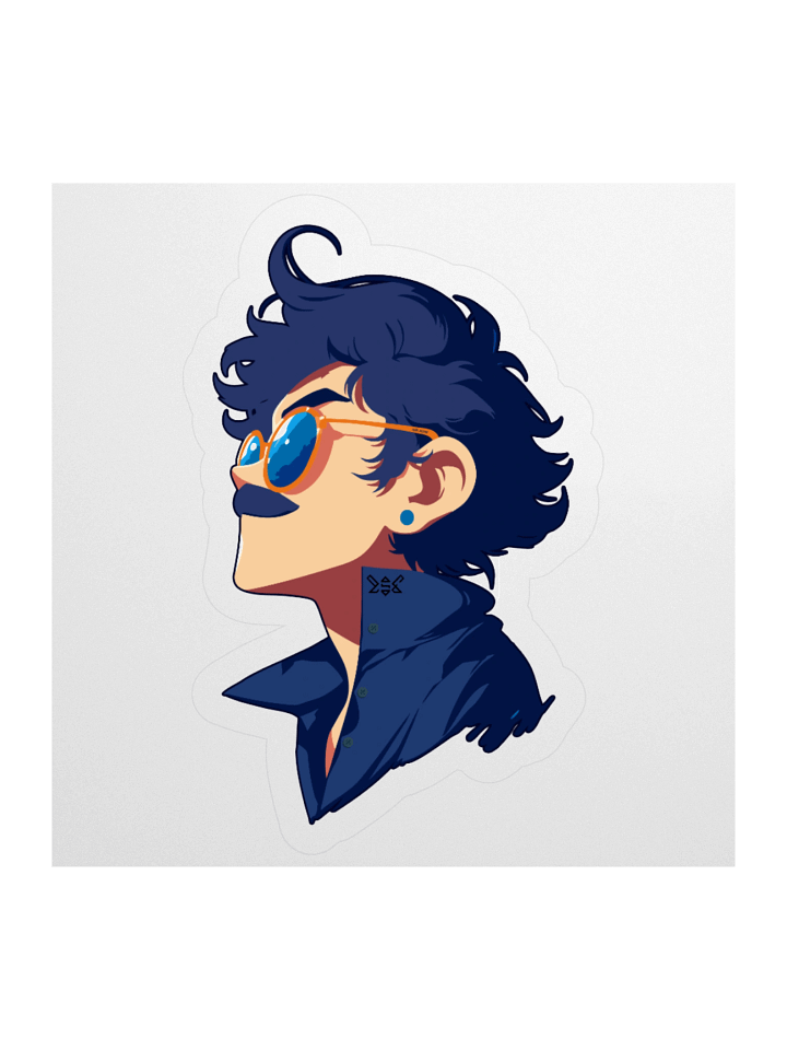 "Null and Shaded" – Stickers – Multiple Sizes product image (1)