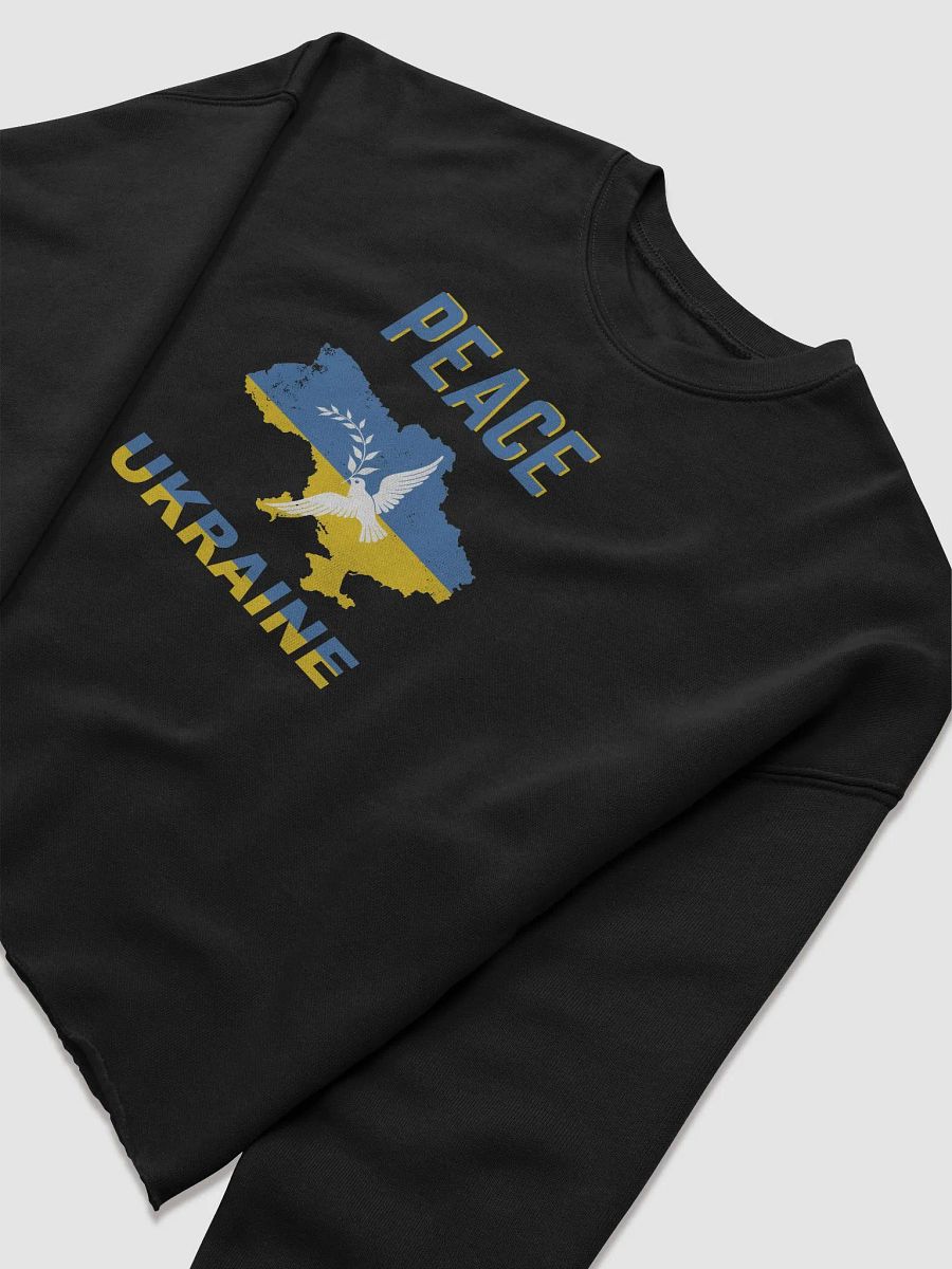 Peace in Ukraine - Dove of Peace Crop Sweatshirt product image (5)