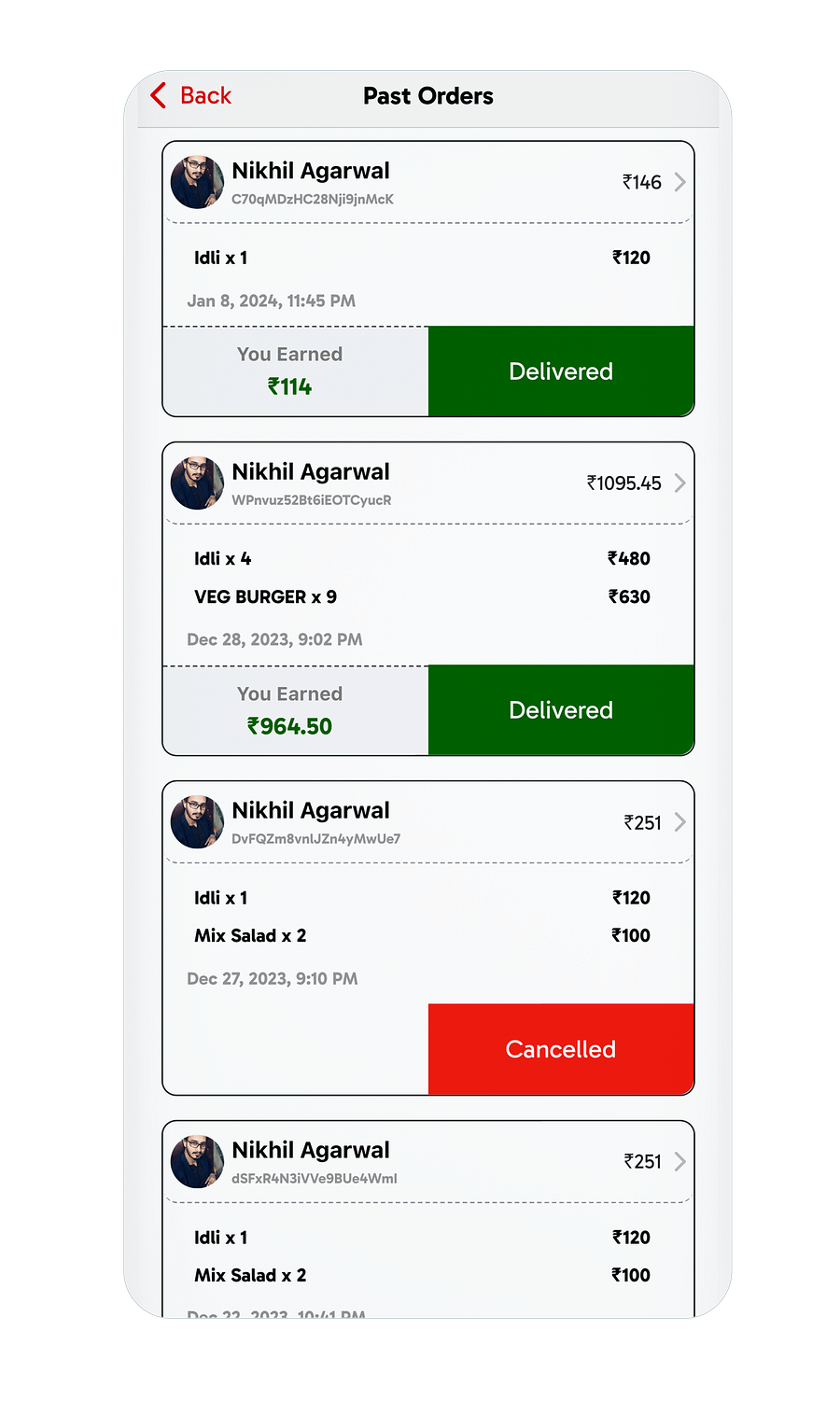 Ionic 8+ Restaurant Food Delivery App UI Template product image (12)