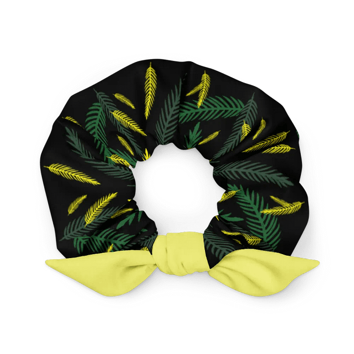 JoBeths' Print Scrunchie Yellow, Black & Green product image (2)