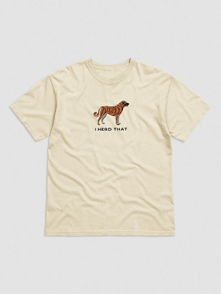 I Herd That T-Shirt(Embroidered) of an Anatolian Shepherd Dog(Brindle) product image (25)