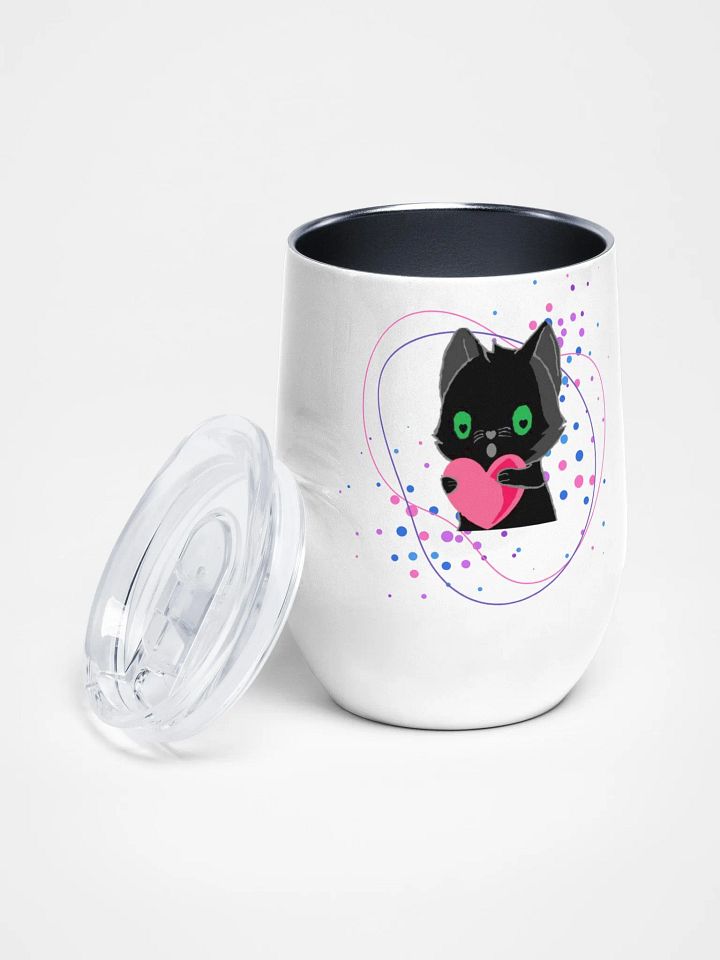 Purrfect Love Wine Tumbler product image (2)