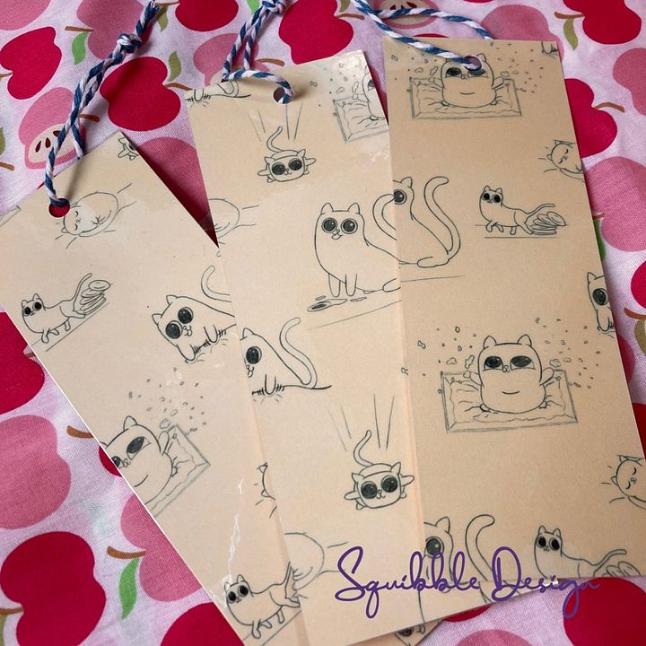 Bookmark - Nocturnal Cat product image (1)