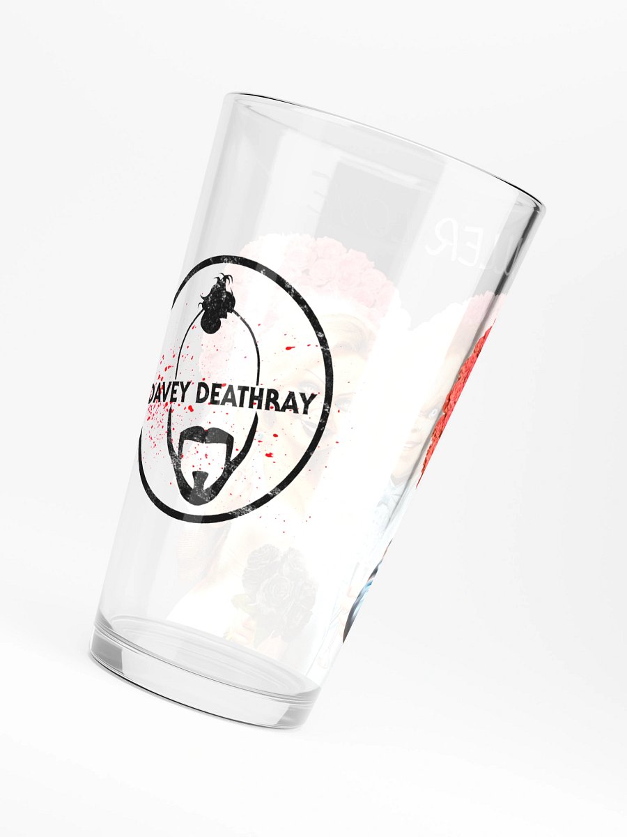 Chucky & Tiffany Killer Love Pint Glass product image (6)