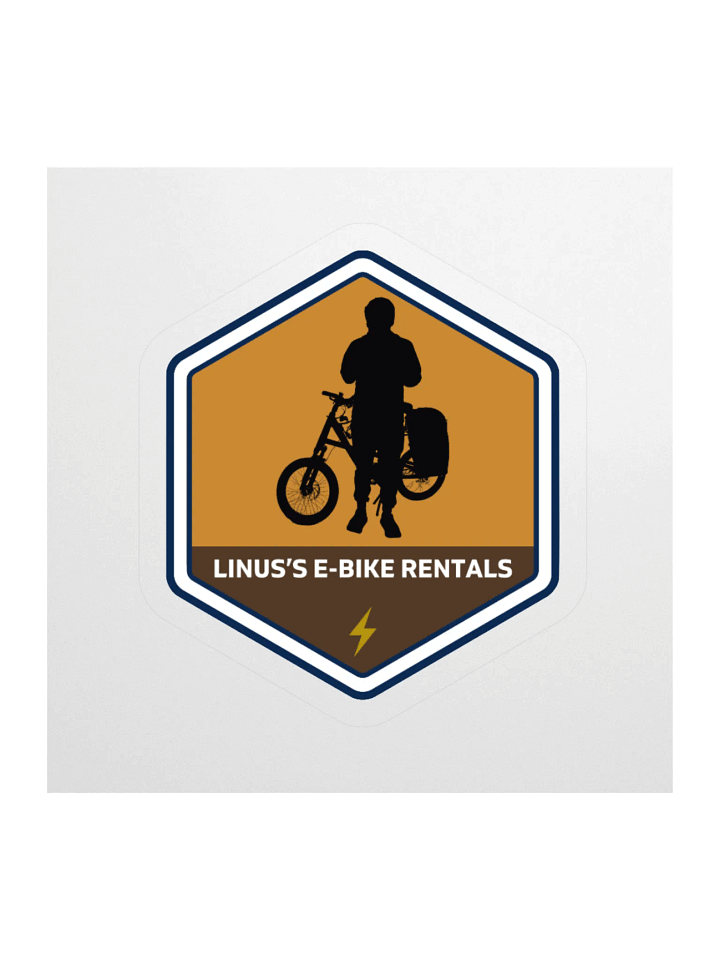 Linus's E-bike rental stickers! product image (1)