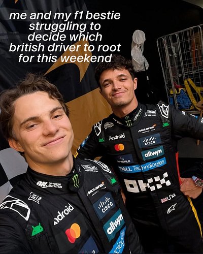 honestly incredibly hard to choose 😩

#f1 #formula1 #britishgp #silverstone #f1driver