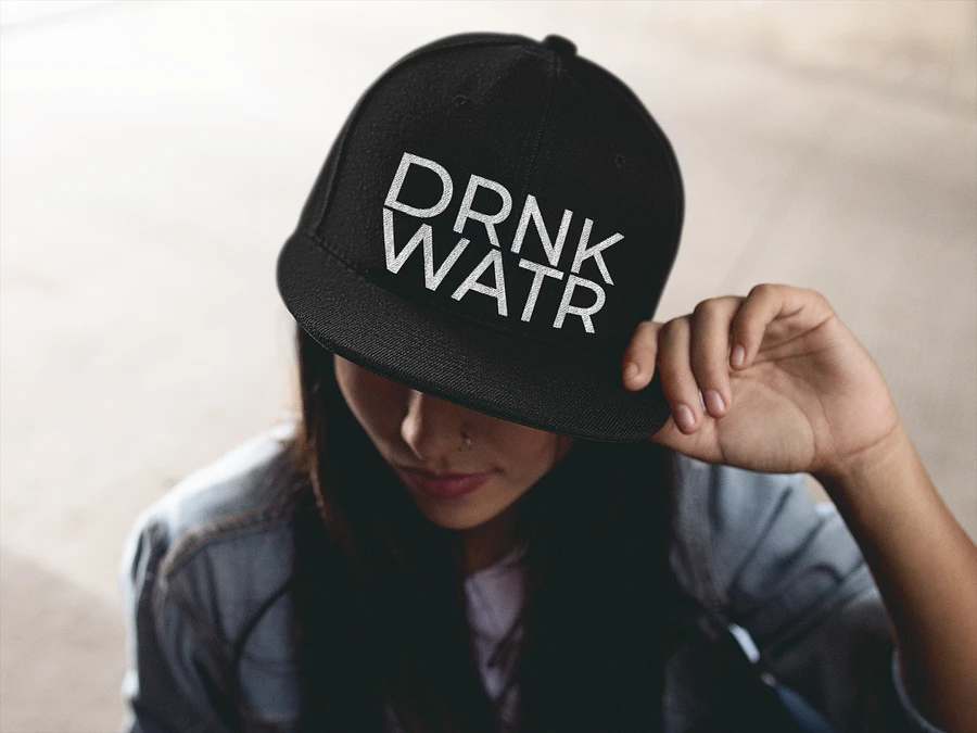 Classic DRNK WATR Snapback Hat product image (2)