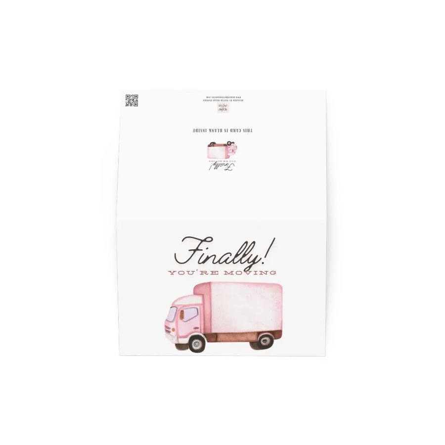 Funny Moving Day Greeting Card product image (5)
