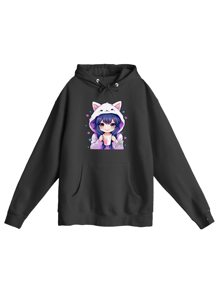 Cozy Kawaii Anime Girl - Lane Seven Premium Pullover Hoodie product image (2)