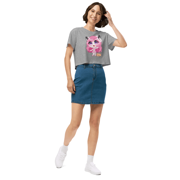 'Hallo!' Chibi Cropped Tee product image (10)