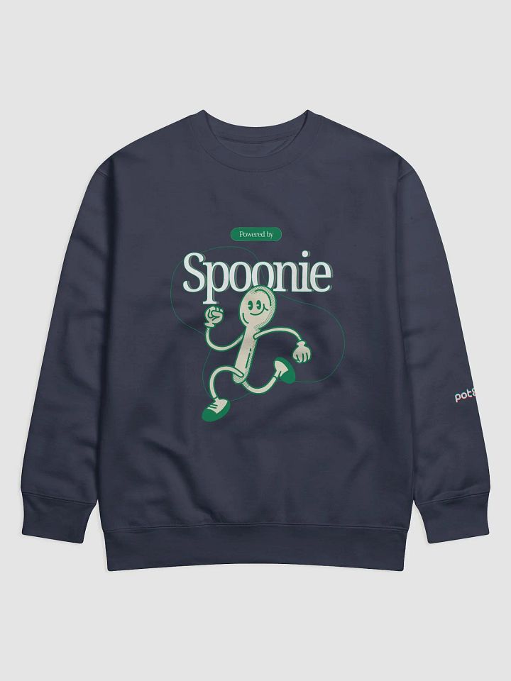 POWERED BY SPOONIE premium sweatshirt product image (17)