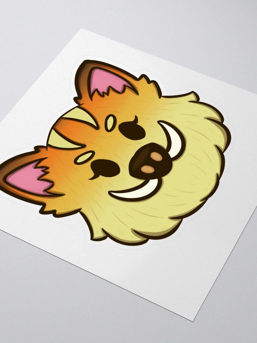 9-Month Boar Badge Sticker product image (3)