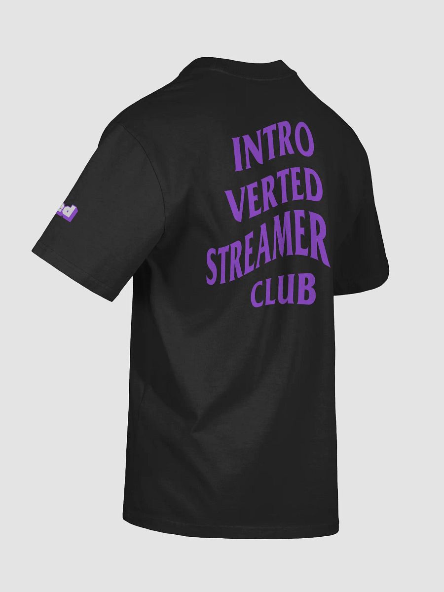 Introverted Streamer Club "Team Purple" Oversized Tee product image (18)
