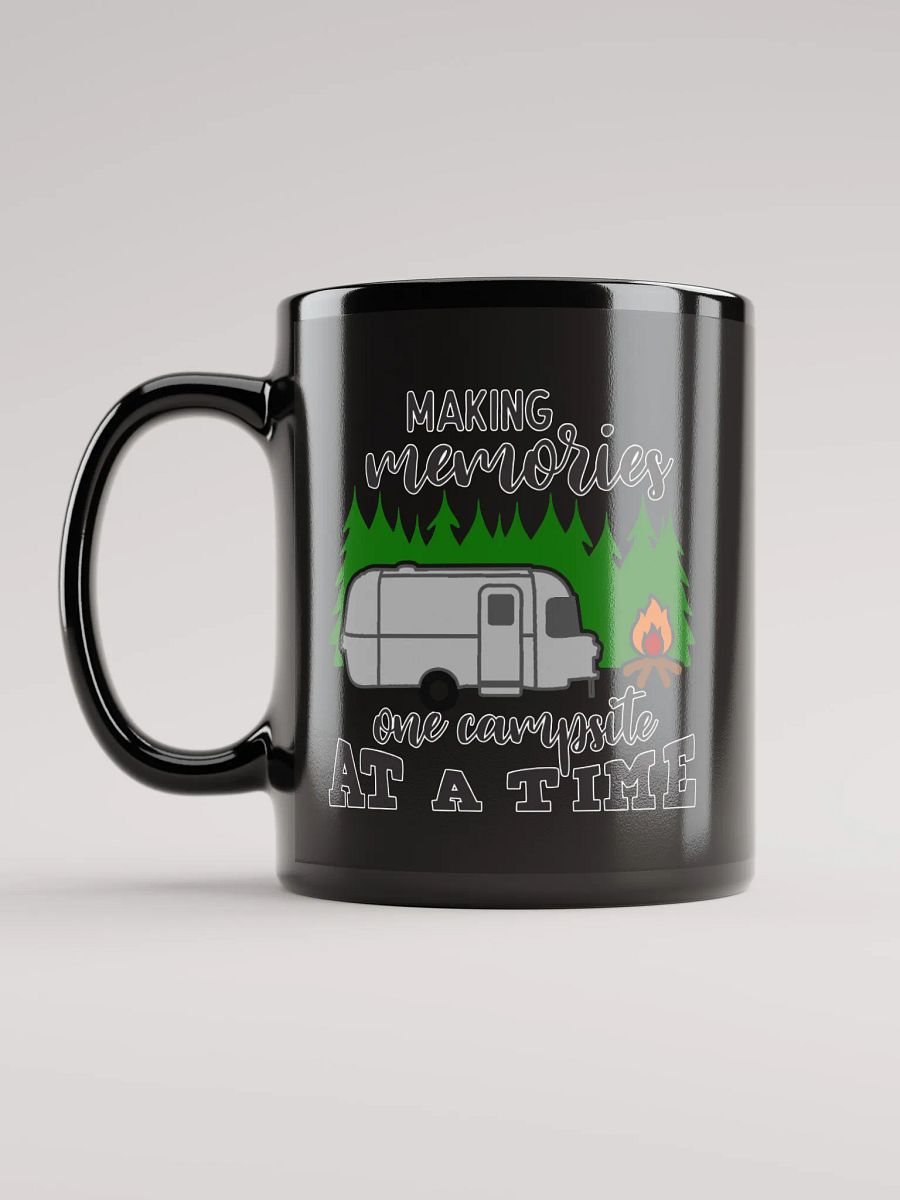 Campsite Memories Black Coffee Mug product image (12)