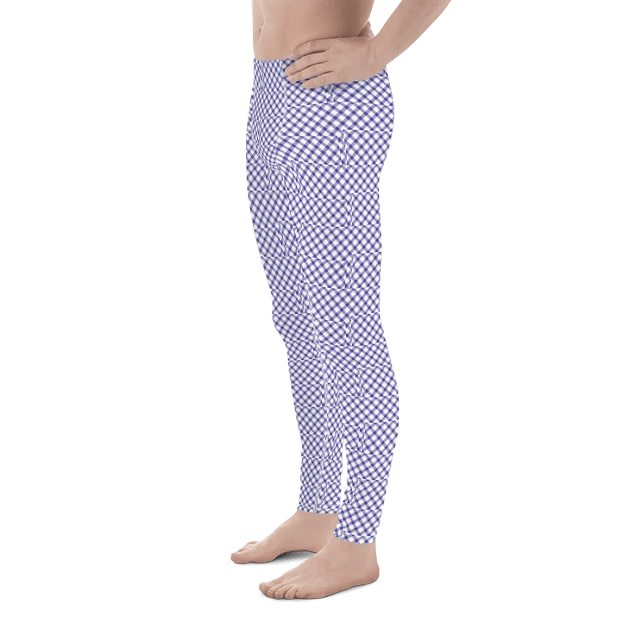 Mens Checkered Yoga Pants product image (4)