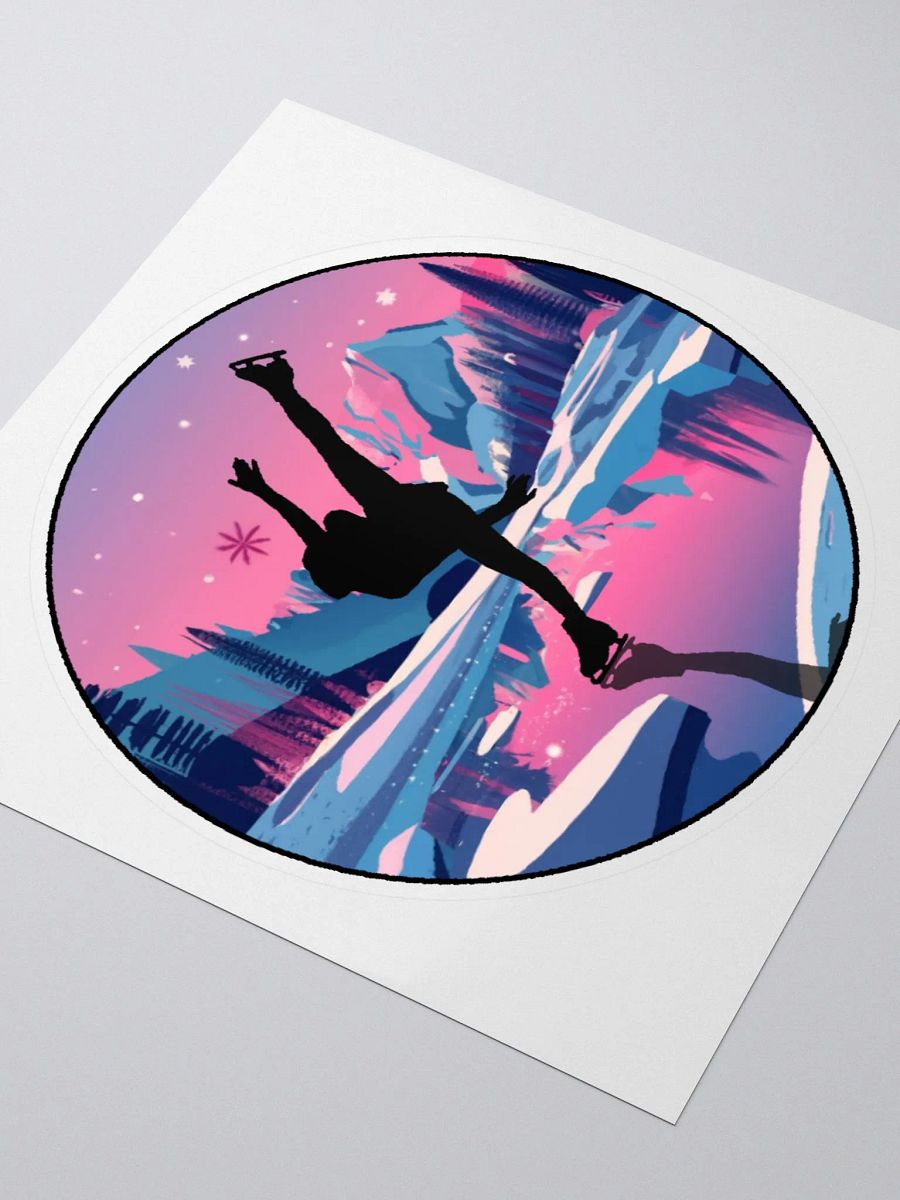 Ice Queen Spiral Sticker product image (3)