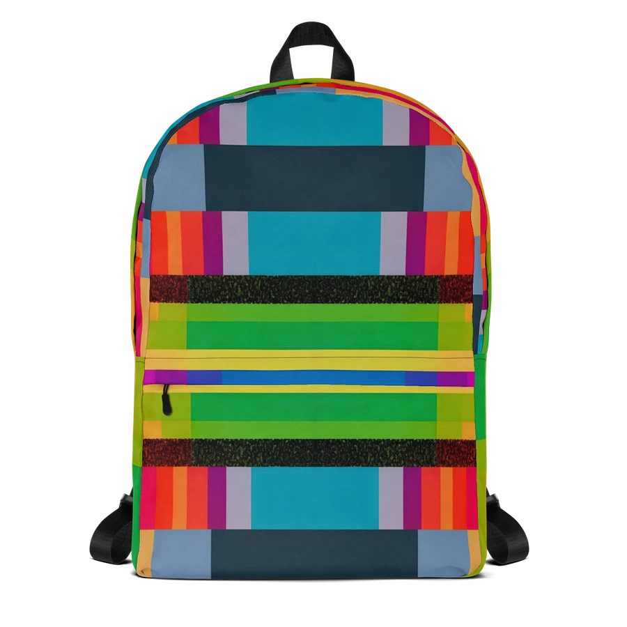 Colorful Blocks #1 - Backpack product image (3)