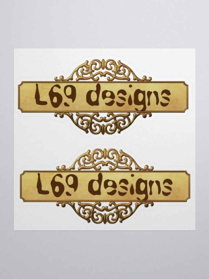 SIXTY NINE DESIGNS gold banner product image (1)