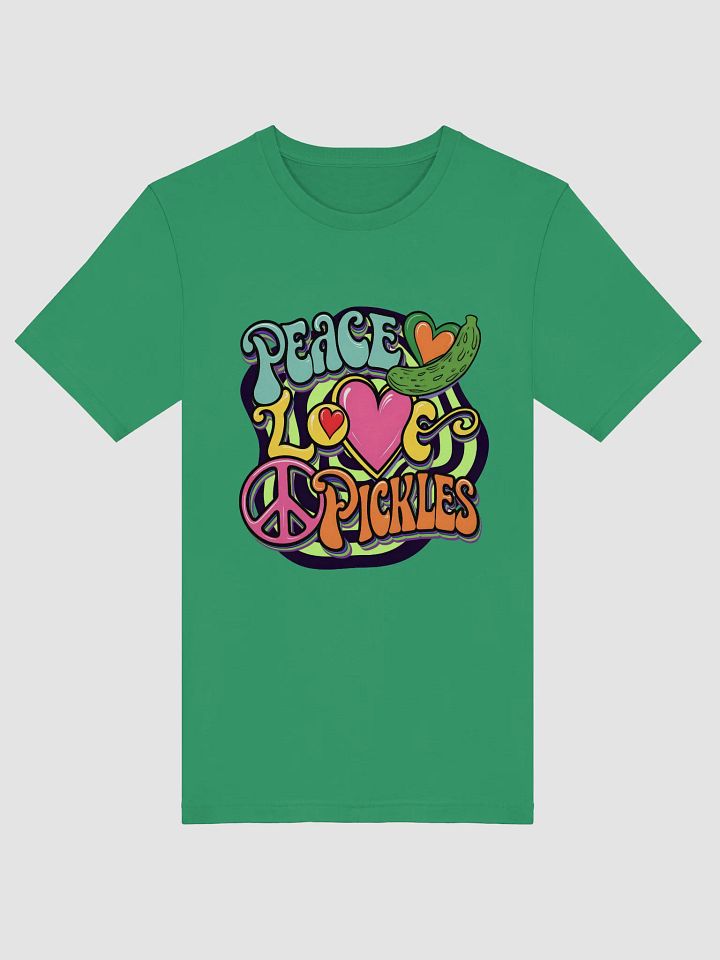 Groovy Peace Love Pickles T-Shirt product image (3)