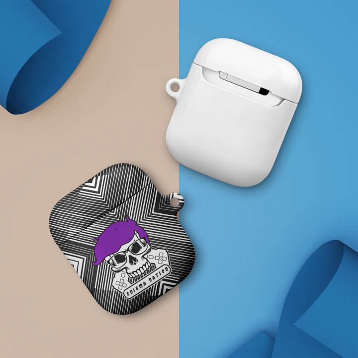 Enigma Nation All-Over Print Case for AirPods product image (2)