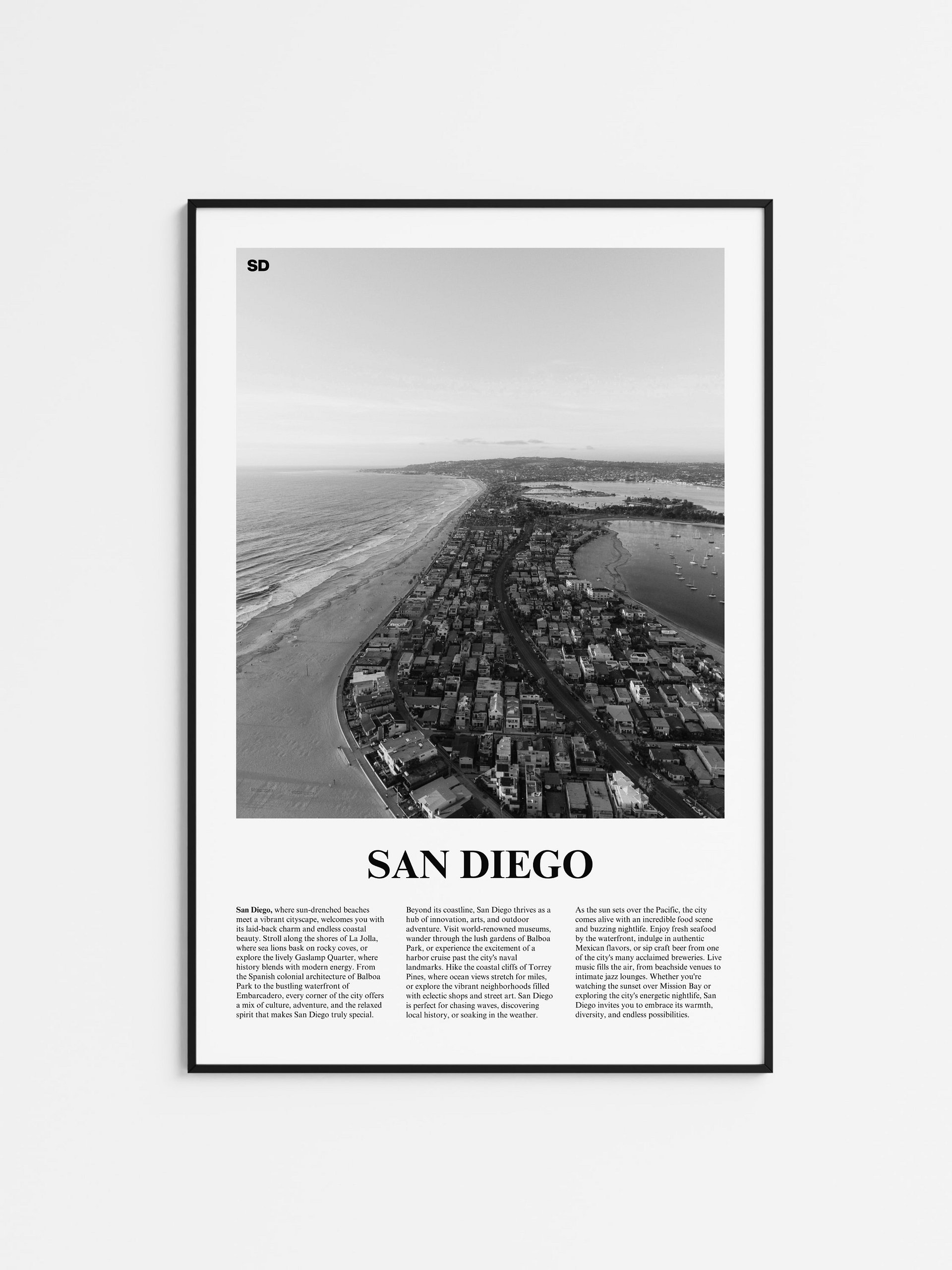 San Diego 02 Newspaper Poster product image (1)