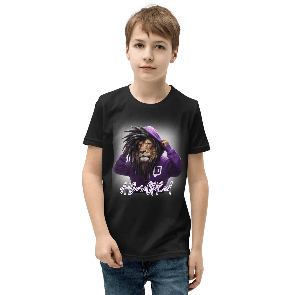 KIDS PURPLE LION LOGO T product image (4)