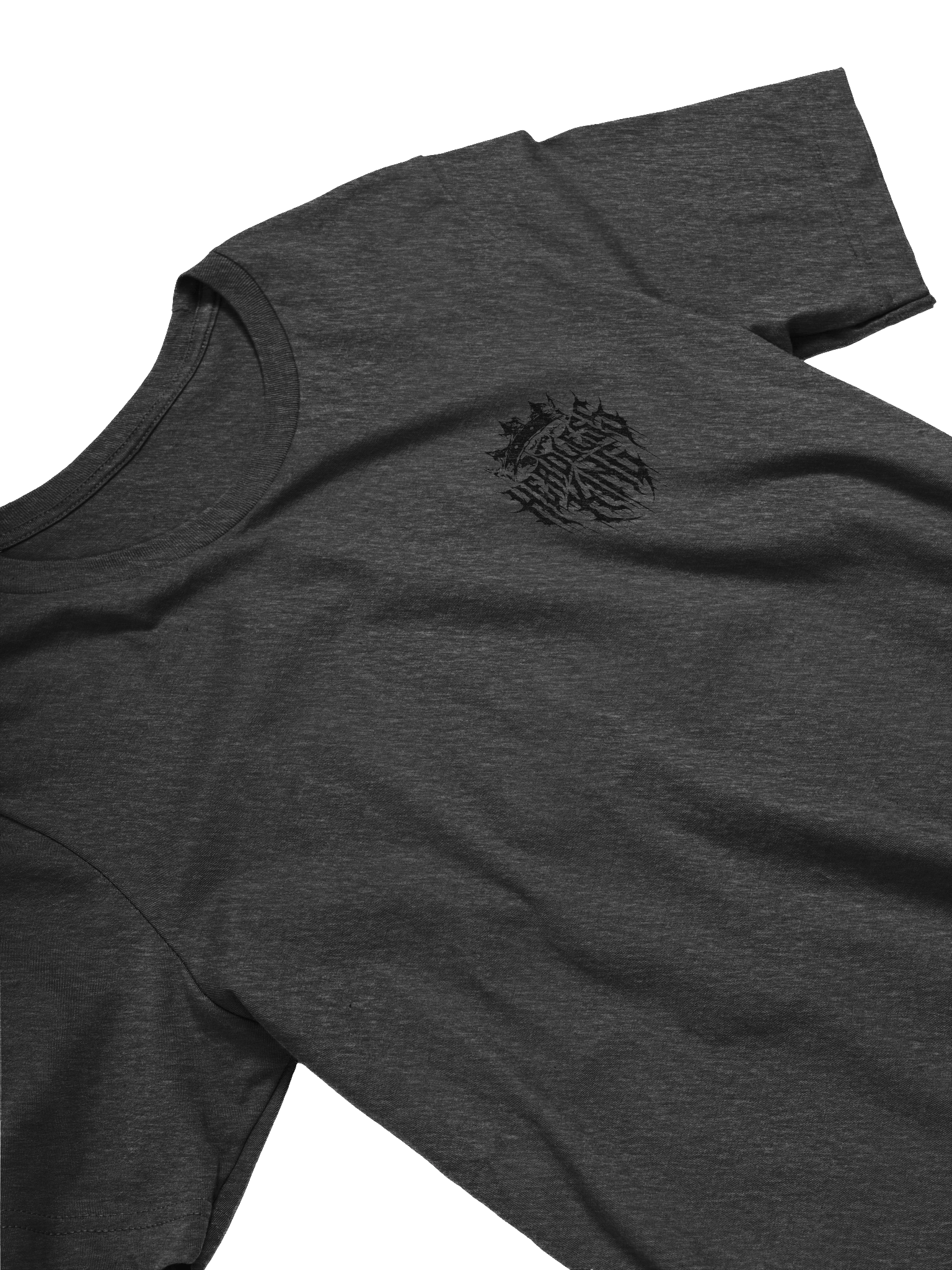 Raven Tee (Black Heather) product image (3)