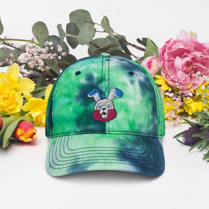 Trippy Bunny Dad Hat product image (1)