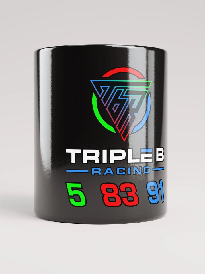 PRIZM Triple B Racing numbers mug (Black) product image (1)