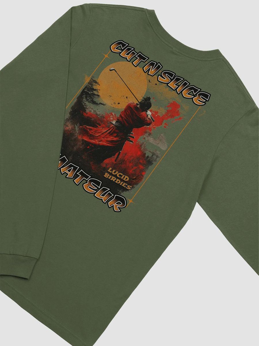 Cut N Slice Amateur Samurai Golf long sleeve Tshirt product image (4)