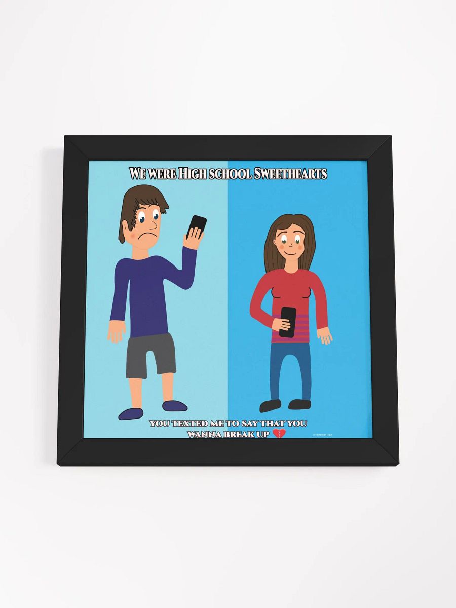 High School Sweethearts Special Design Square Framed Matte Poster product image (33)