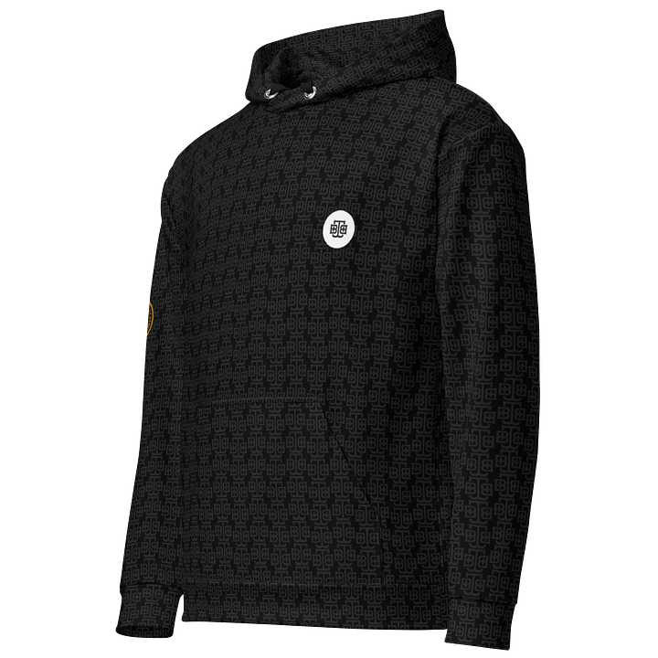 BBB All Over Print Black Hoodie product image (2)