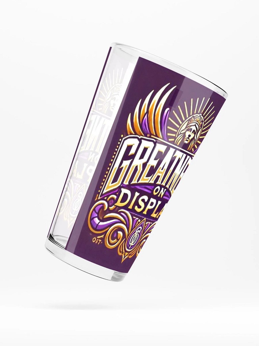 Radiant Greatness Shaker Pint Glass product image (6)