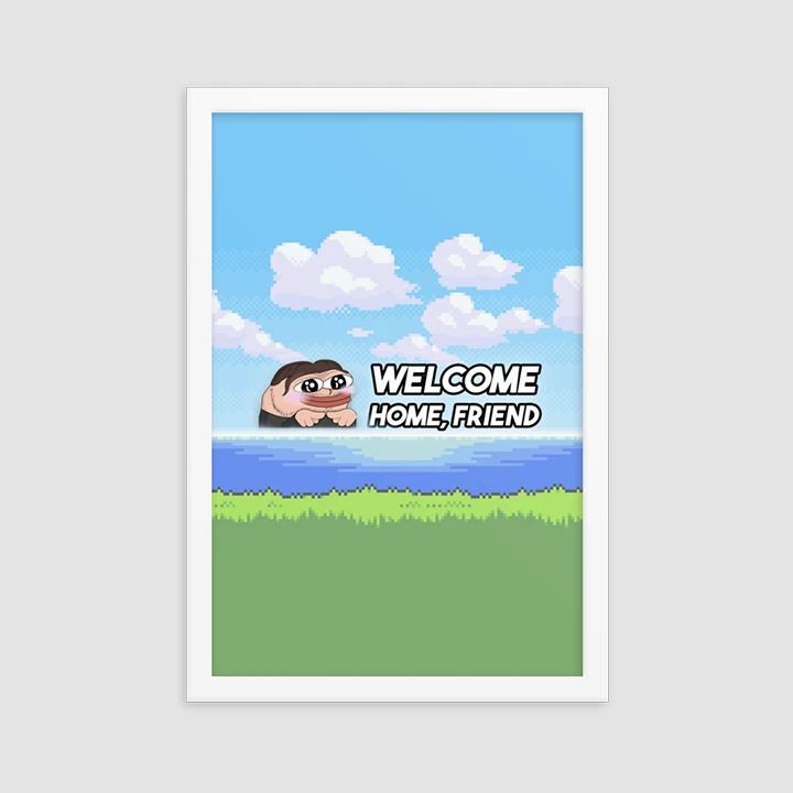 Welcome Home Framed Poster product image (1)