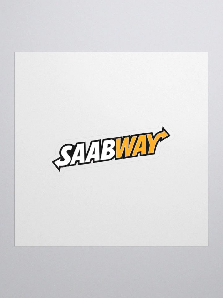 Saabway Sticker product image (1)