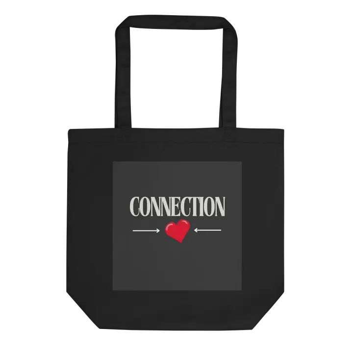 "Connection" Heart Eco Tote product image (1)