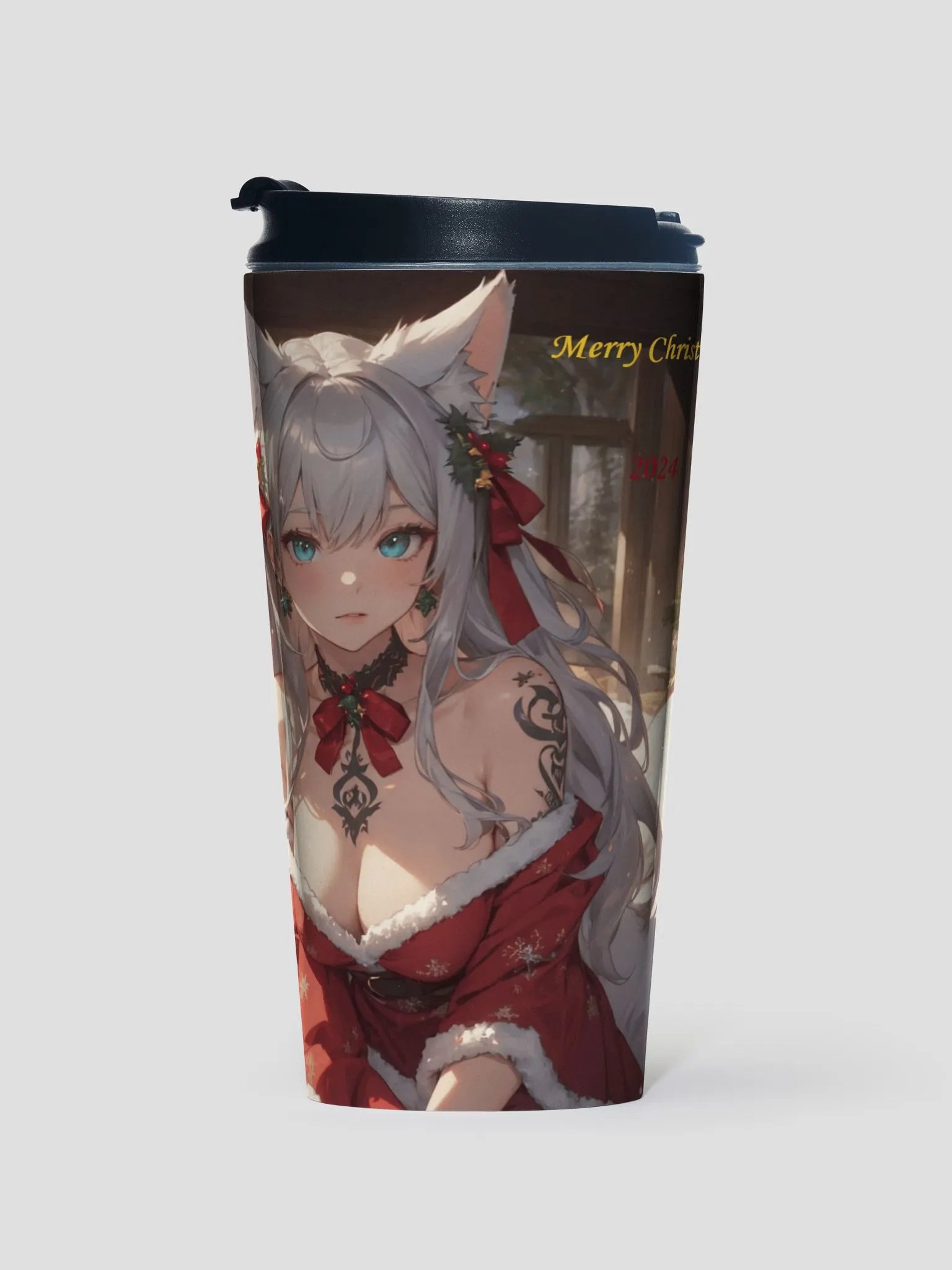 Foxi Christmas Spirit Travel Mug product image (1)