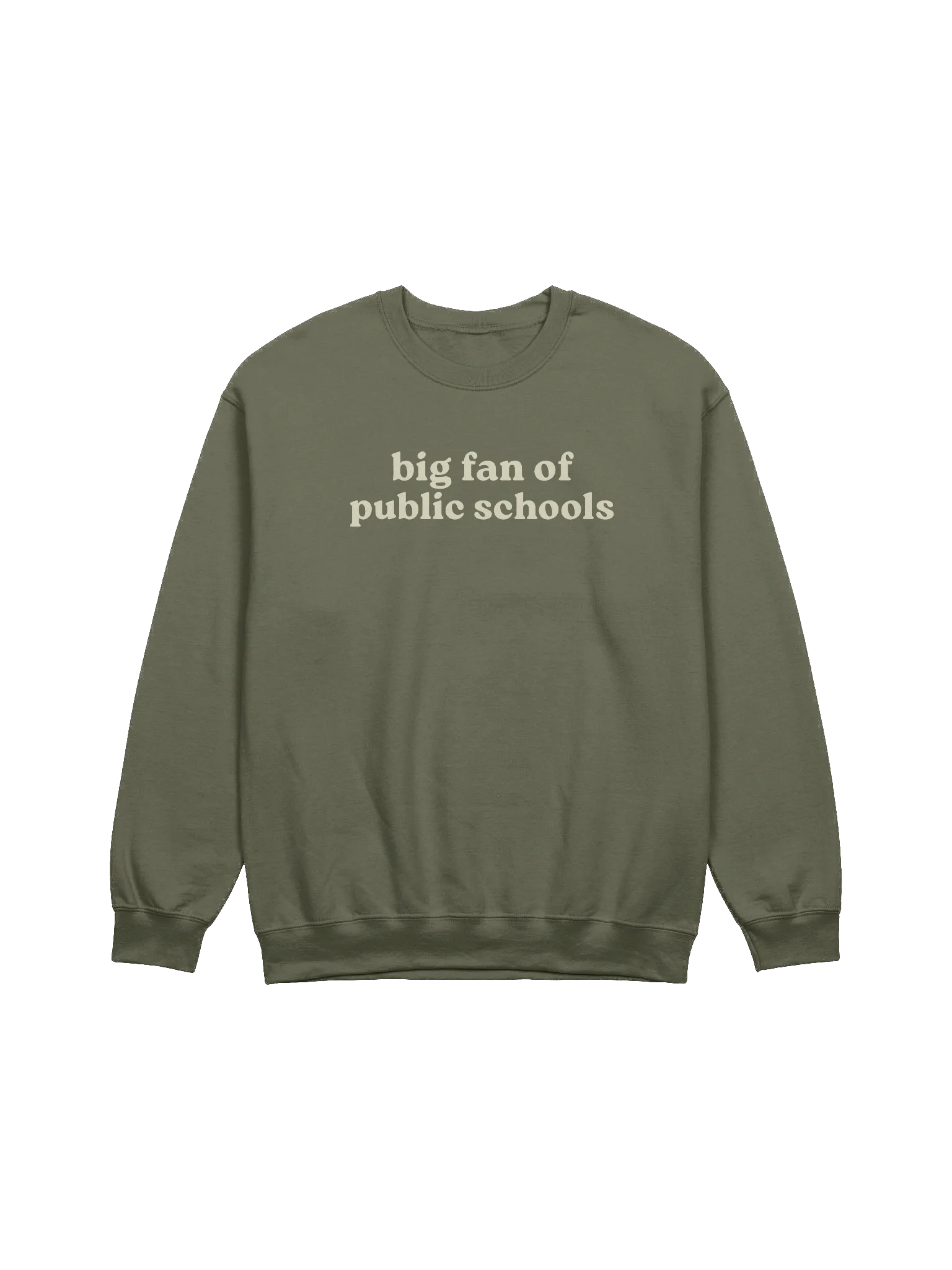 Big Fan of Public Schools Crewneck product image (1)