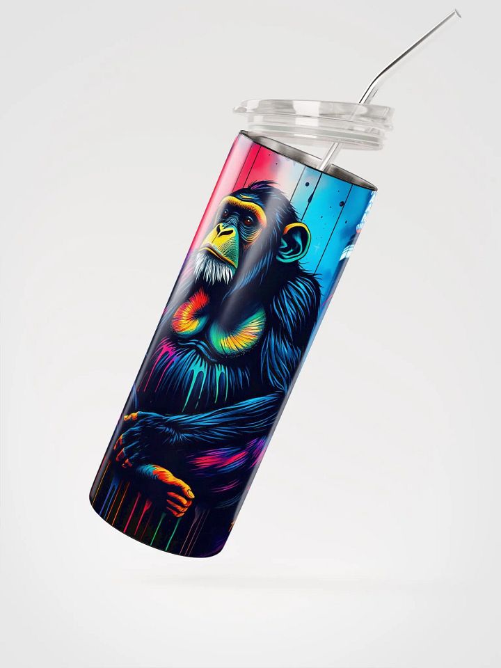 Zen Chimpanzee Stainless Steel Tumbler product image (2)