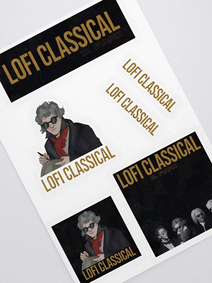 Lofi Classical Stickers! product image (2)