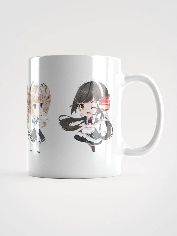 White Glossy Mug - Aida Cafe Maids (Tower of Fantasy) product image (1)
