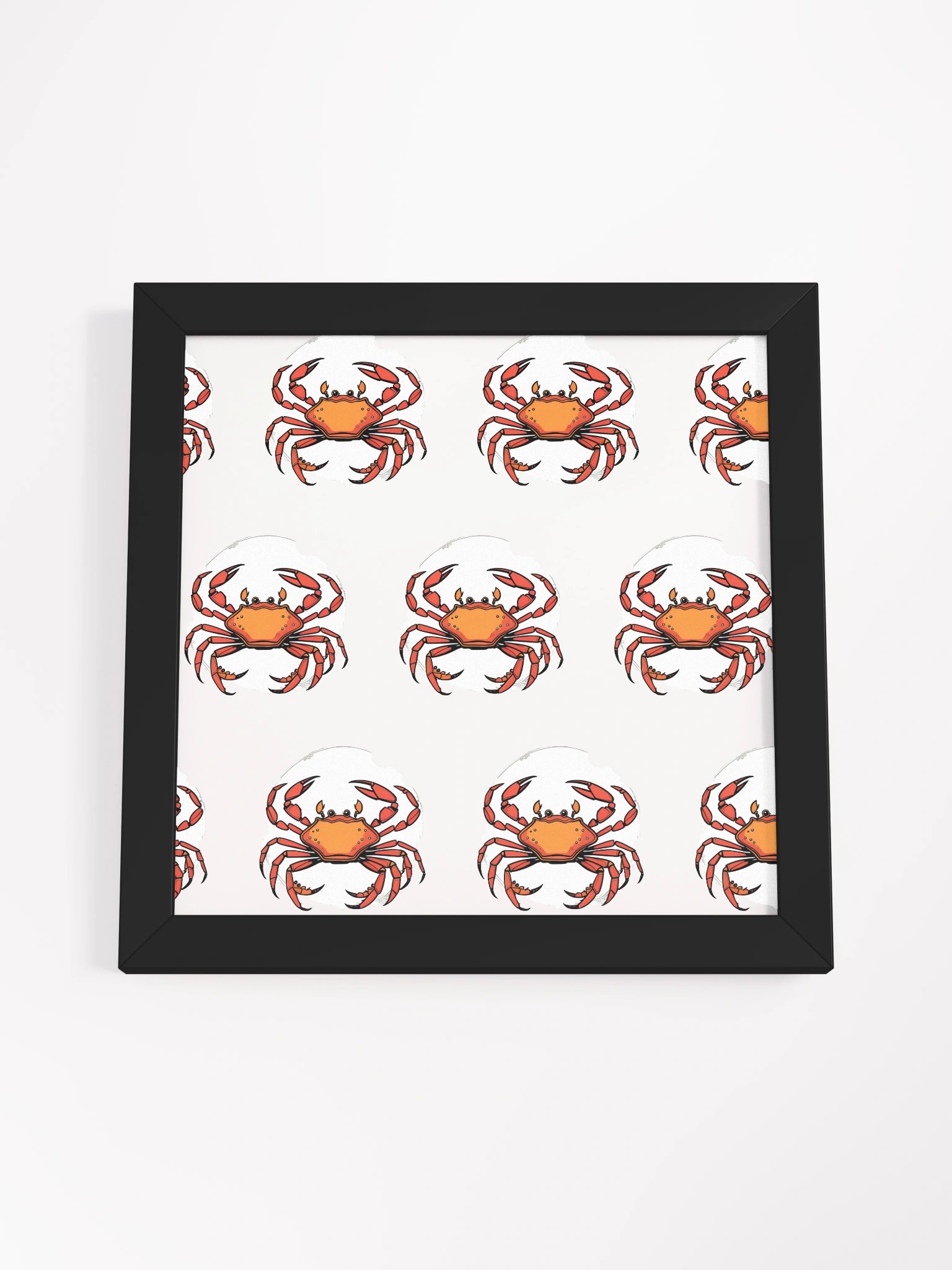 Crabtastic Cartoons Framed Matte Poster product image (51)