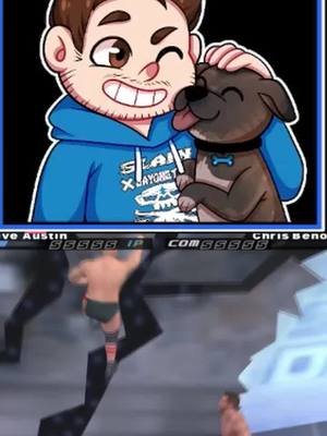 It had to be done... (Game: #wwe SmackDown: Shut Your Mouth for the #ps2 ) #gaming #PlayStation #wrestling #Twitch #steveaustin #funnygaming 