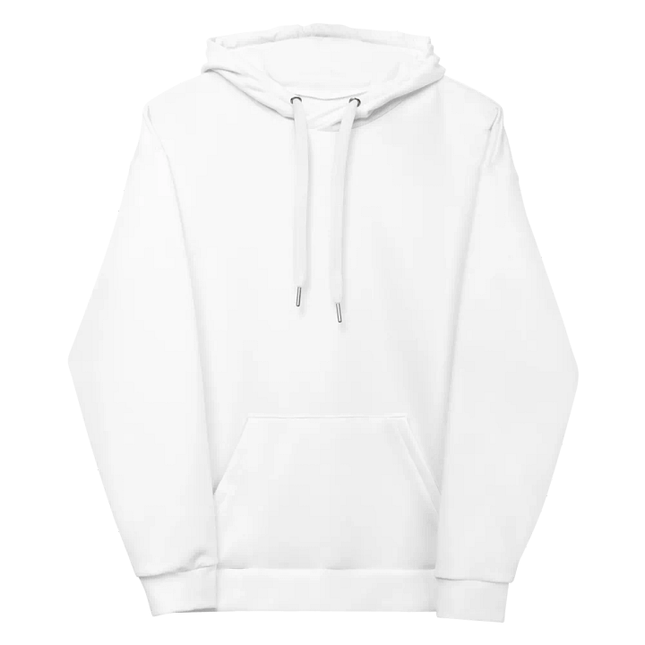 White Recycled Unisex Hoodie product image (1)