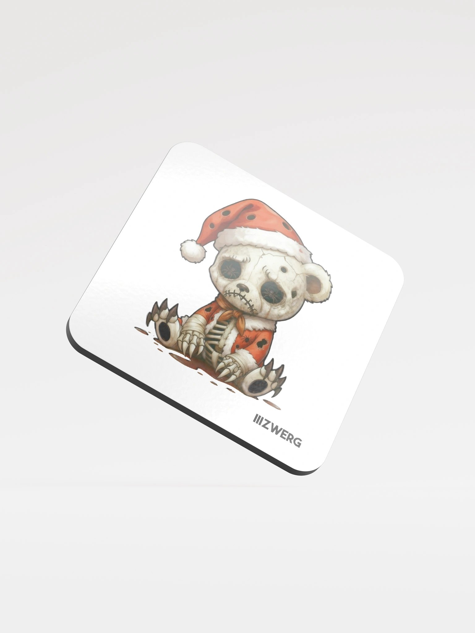 Cocoa & Bones Christmas Coaster product image (1)