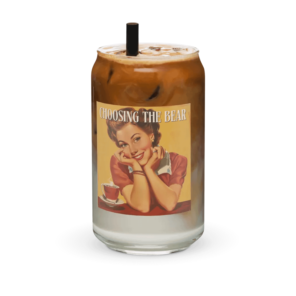 Choosing The Bear 2 Can-Shaped Glass product image (3)